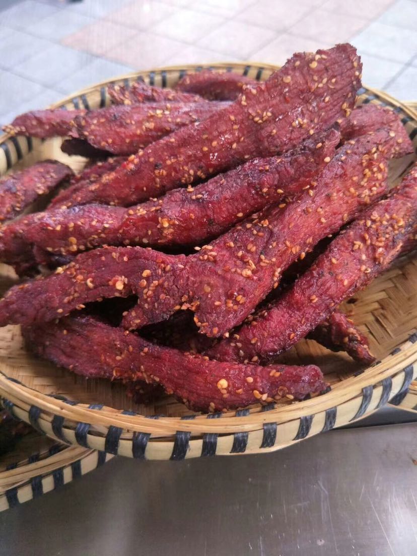 云南傣味火烧牛肉干巴