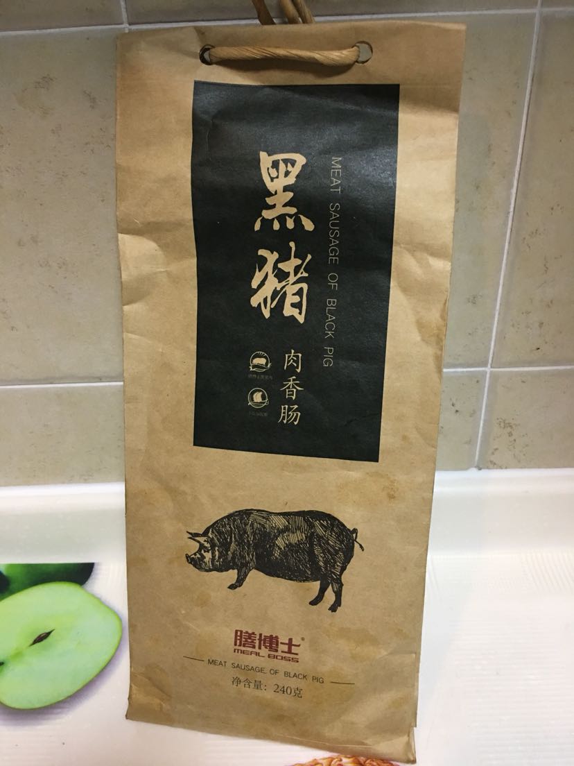 膳博士 黑猪香肠(广式腊肠)